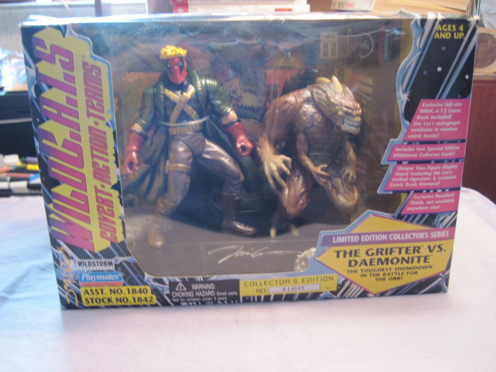 Wildcats Grifter vs Daemonite playmates box set 