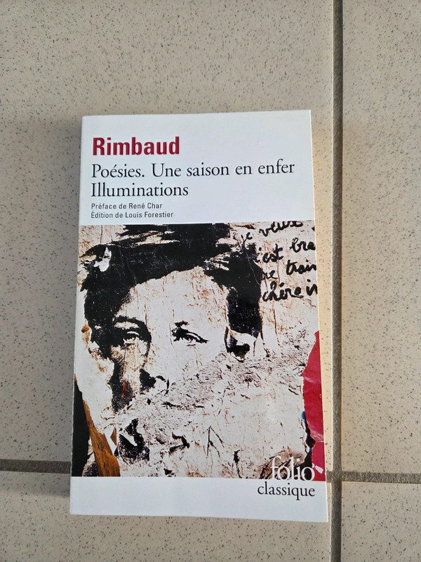 Livre Poésies. Une saison en enfer de Rimbaud