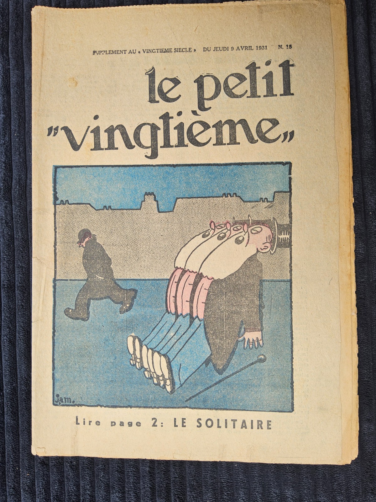 Tintin - Petit Vingtième - Numéro 15 de 1931 - Congo