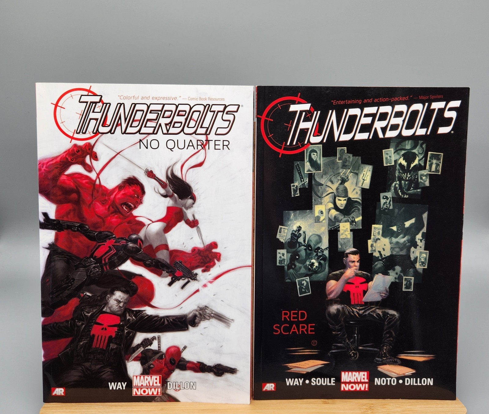 Thunderbolts Vol 1 No Quarter & Vol 2 Red Scare Marvel Now Daniel Way TPB Lot