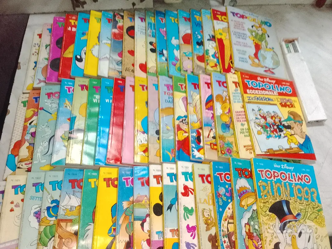 Fumetti topolino anno 1992