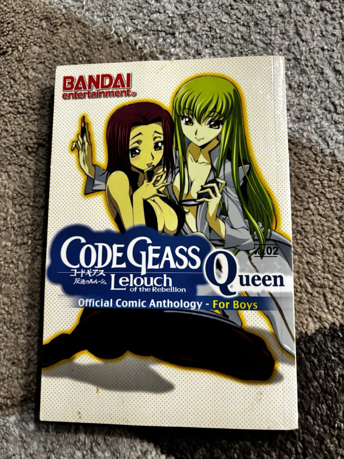 Code Geass Queen Antologia Fumetto Ufficiale Per Ragazzi Manga Inglese Volume 2 Bandai