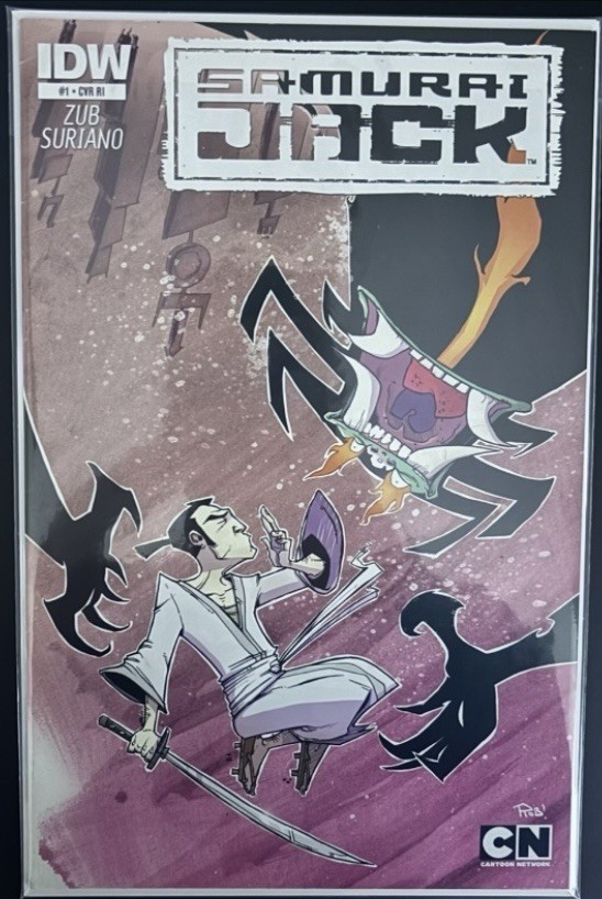 RARO Samurai Jack #1 Esclusivo 1:10 Variante IDW Pubblicazione F/VF