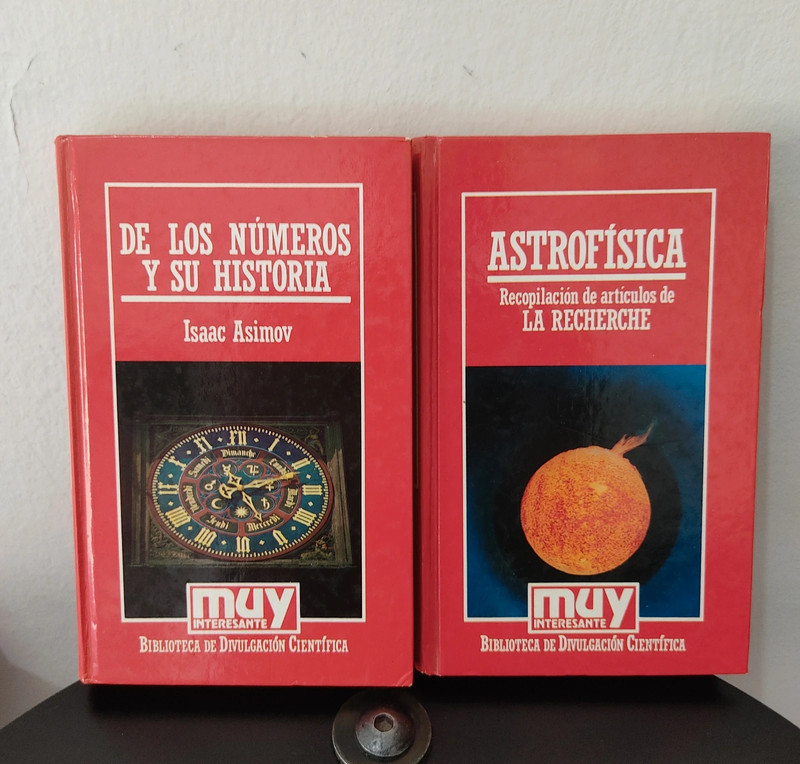 Lote de 2 Libros Divulgación Científica Muy Interesante (Orbis)