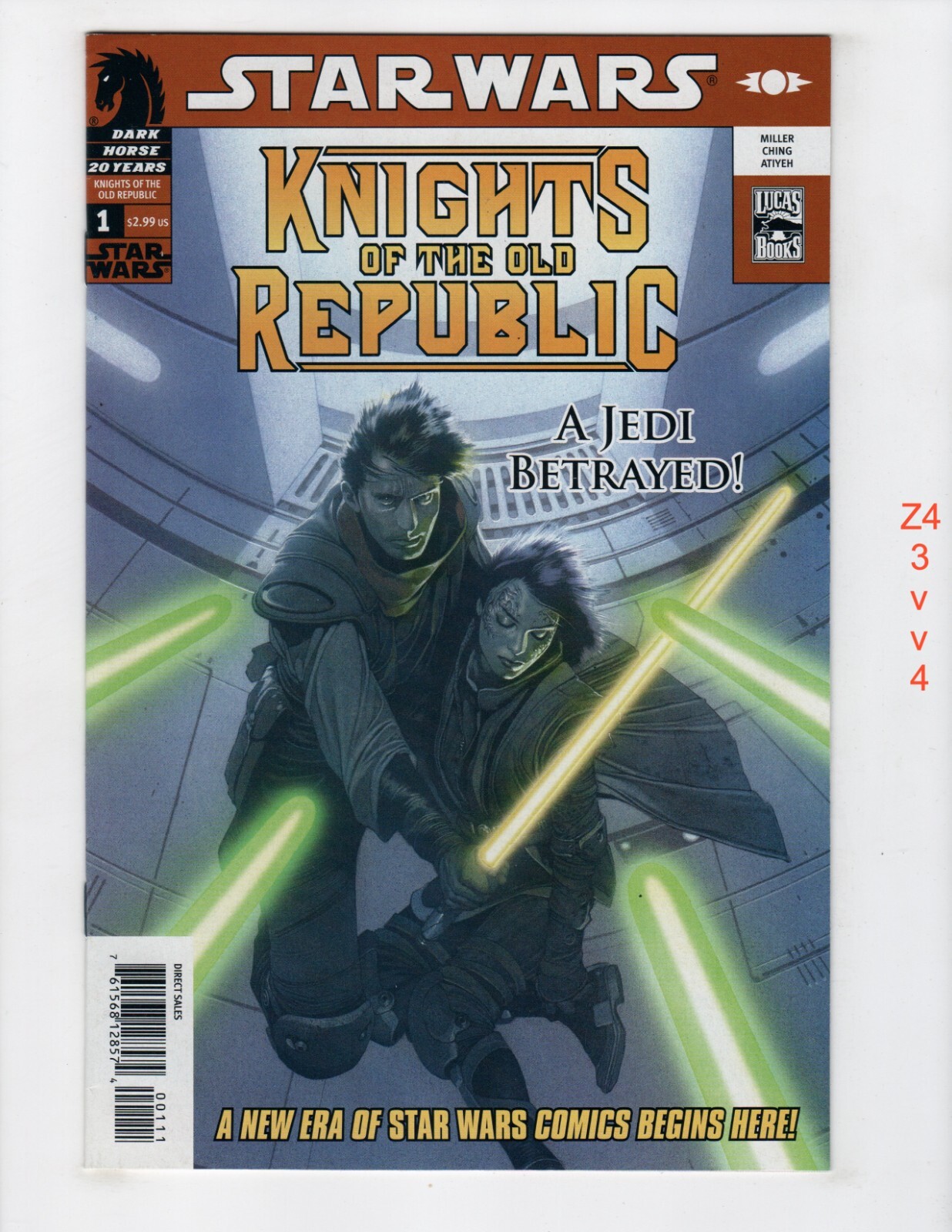 Star Wars Cavalieri della Vecchia Repubblica #1 VF/NM 2006 Dark Horse z434