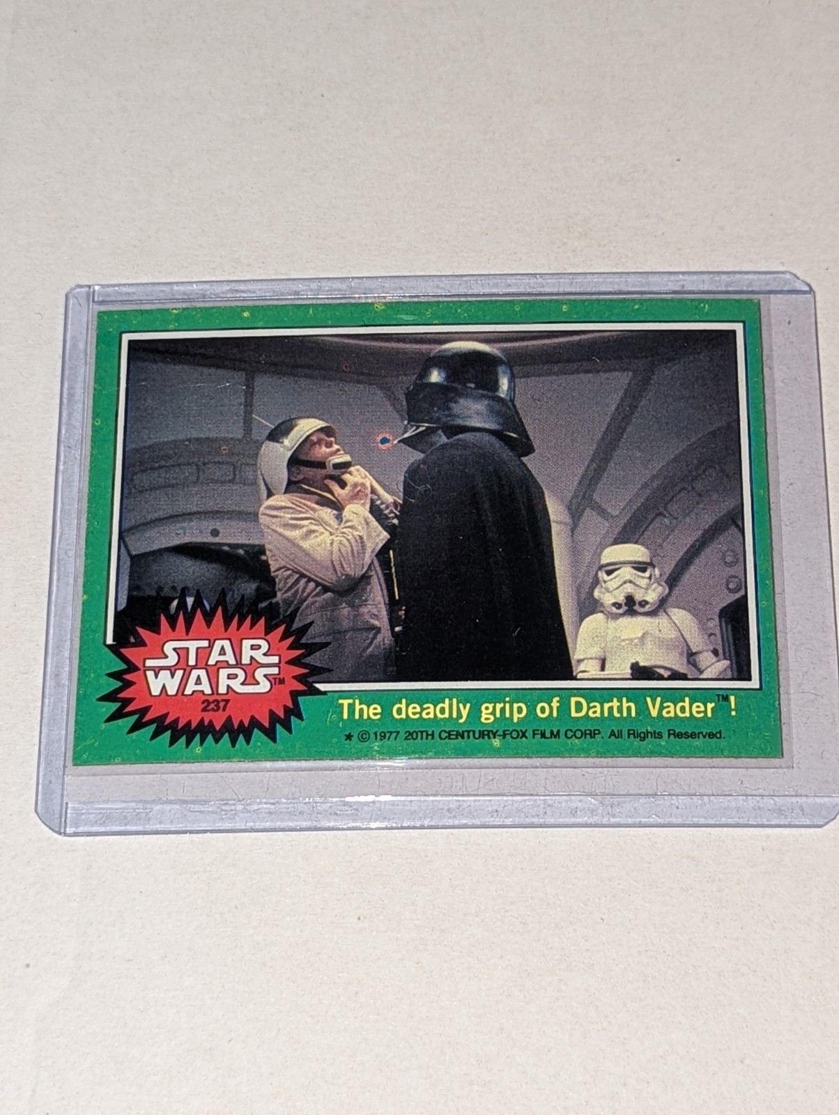 1977 Star Wars La presa mortale di Darth Vader #237