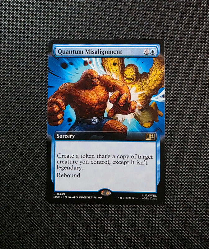 Quantum Misalignment R 0339 non foil