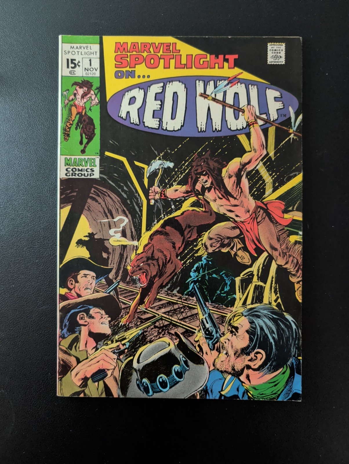 Marvel Spotlight #1 VF- 1st Red Wolf Marvel 1971 Wally Wood