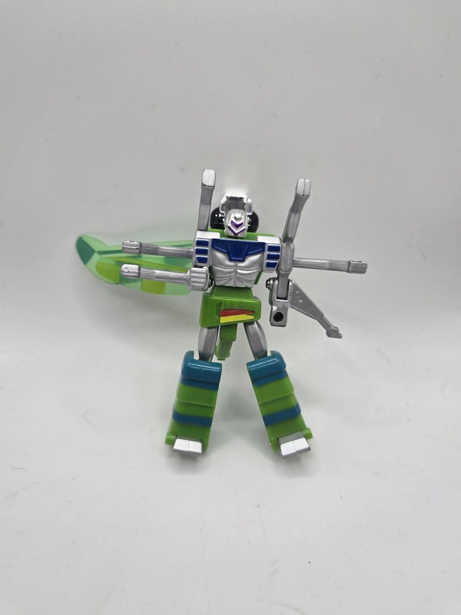 Vintage LH Toy Dragonfly Bugs Transformer Warrior Insect Bug