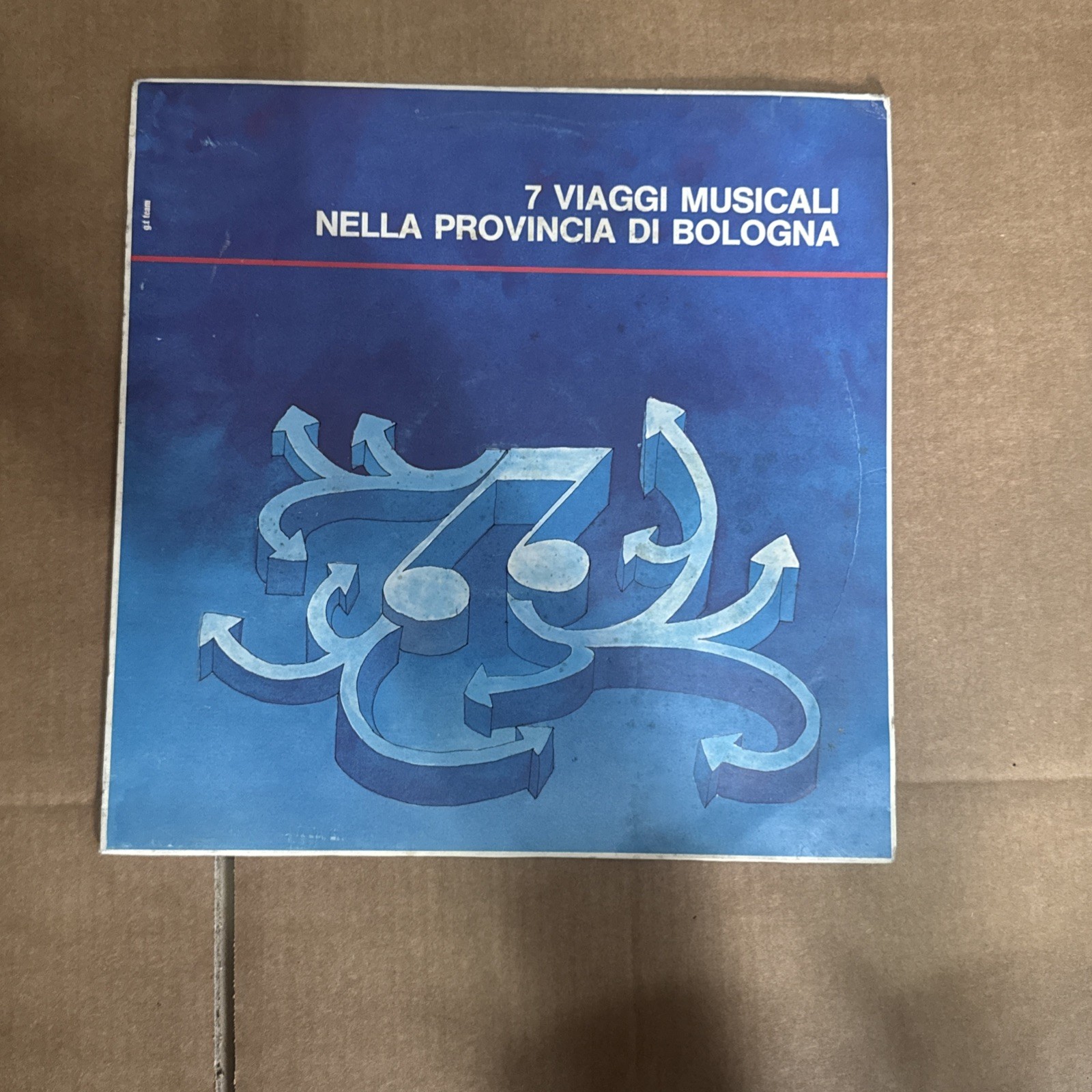 New Live Big Band – 7 Viaggi Musicali Nella Provincia Di Bologna LP 33 giri..