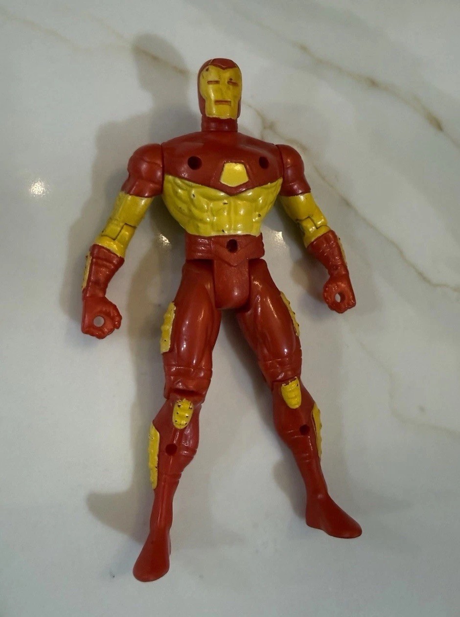 Marvel Toy Biz Iron Man Modellino 1994 Vintage 5" Vendicatori Sciolti