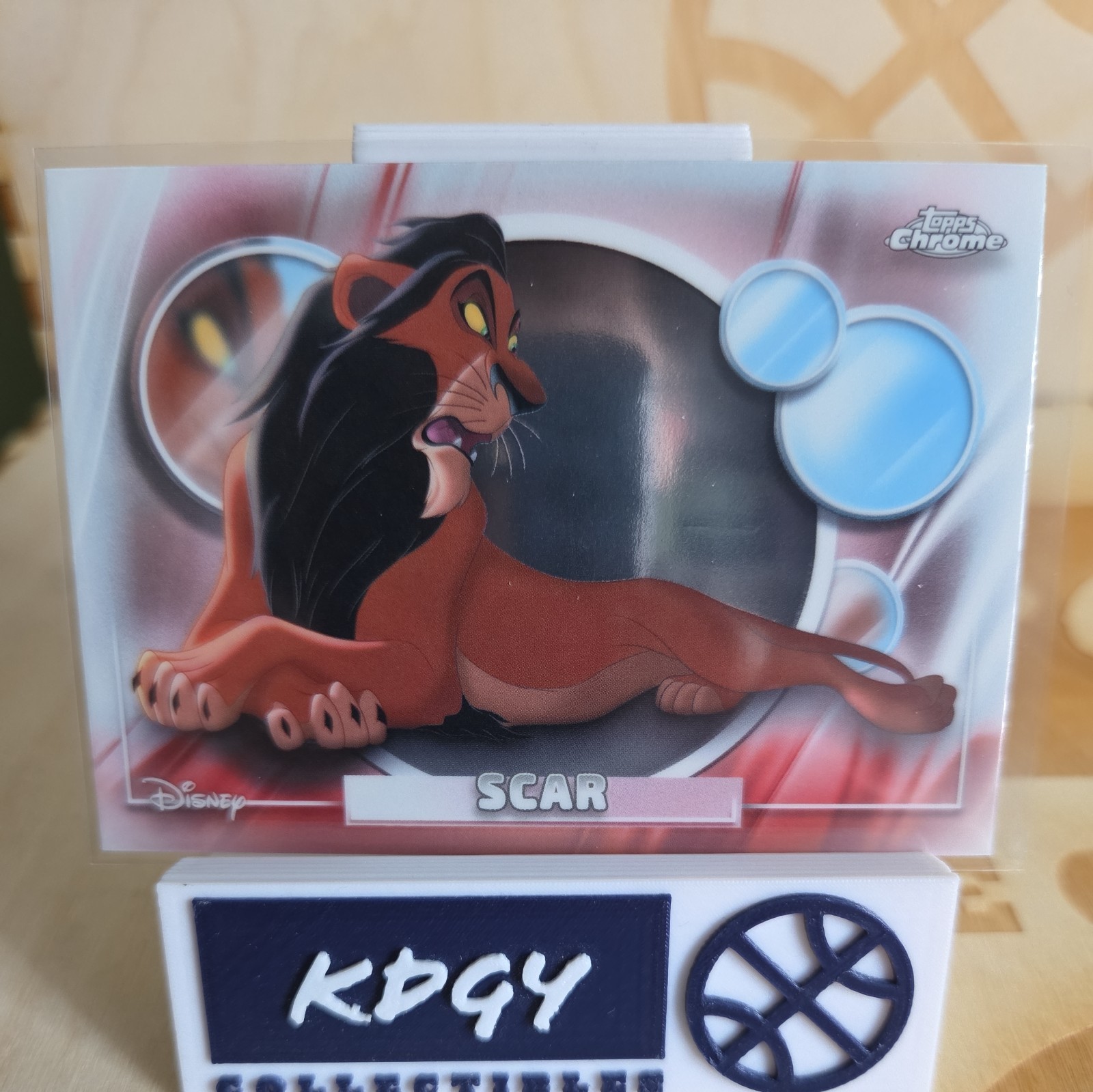 TOPPS CHROME DISNEY 2026 SCAR