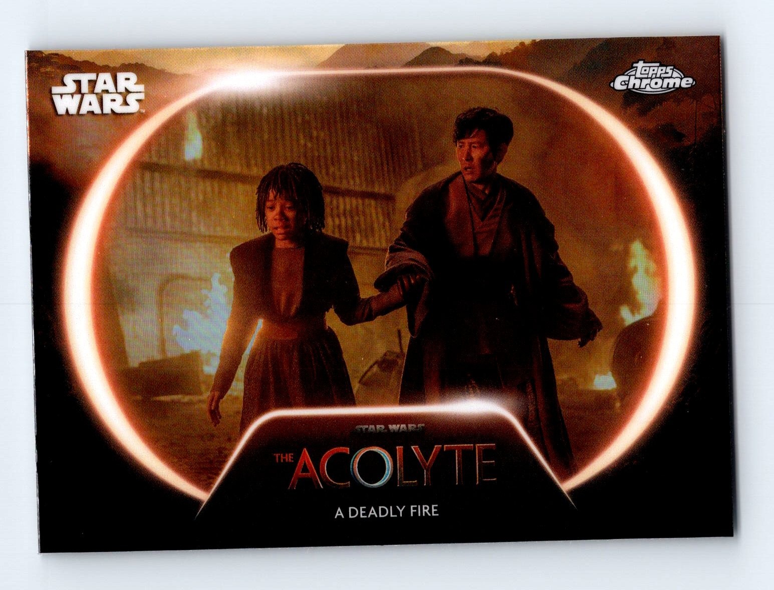2025 Topps Chrome Star Wars #AC-9 A Deadly Fire Acolyte