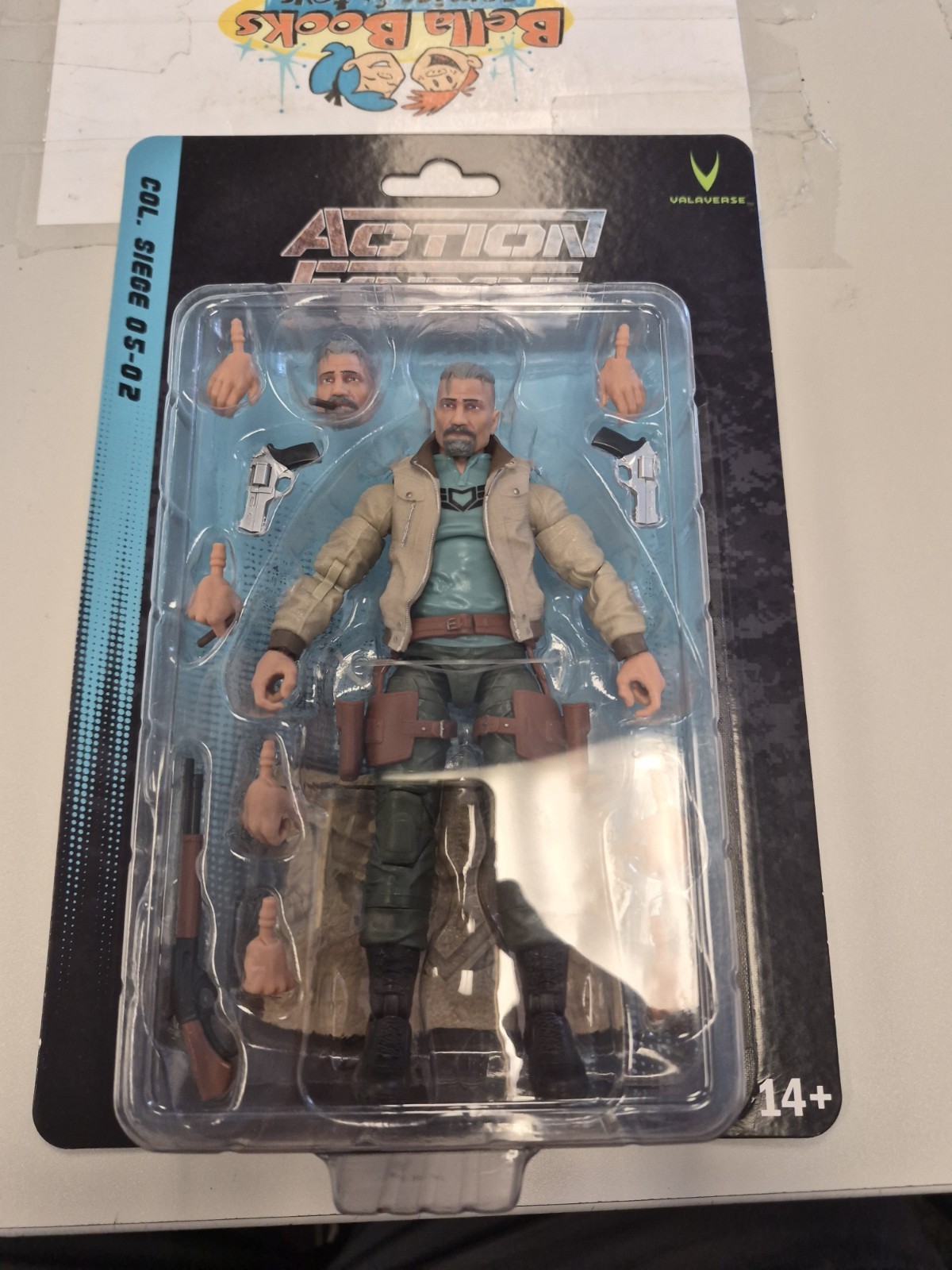 VALAVERSE ACTION FORCE 1:12 COLONEL SIEGE 6” FIGURE 