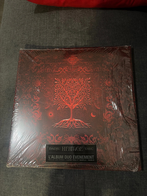 Vinyle héritage dadju tayc edition rouge