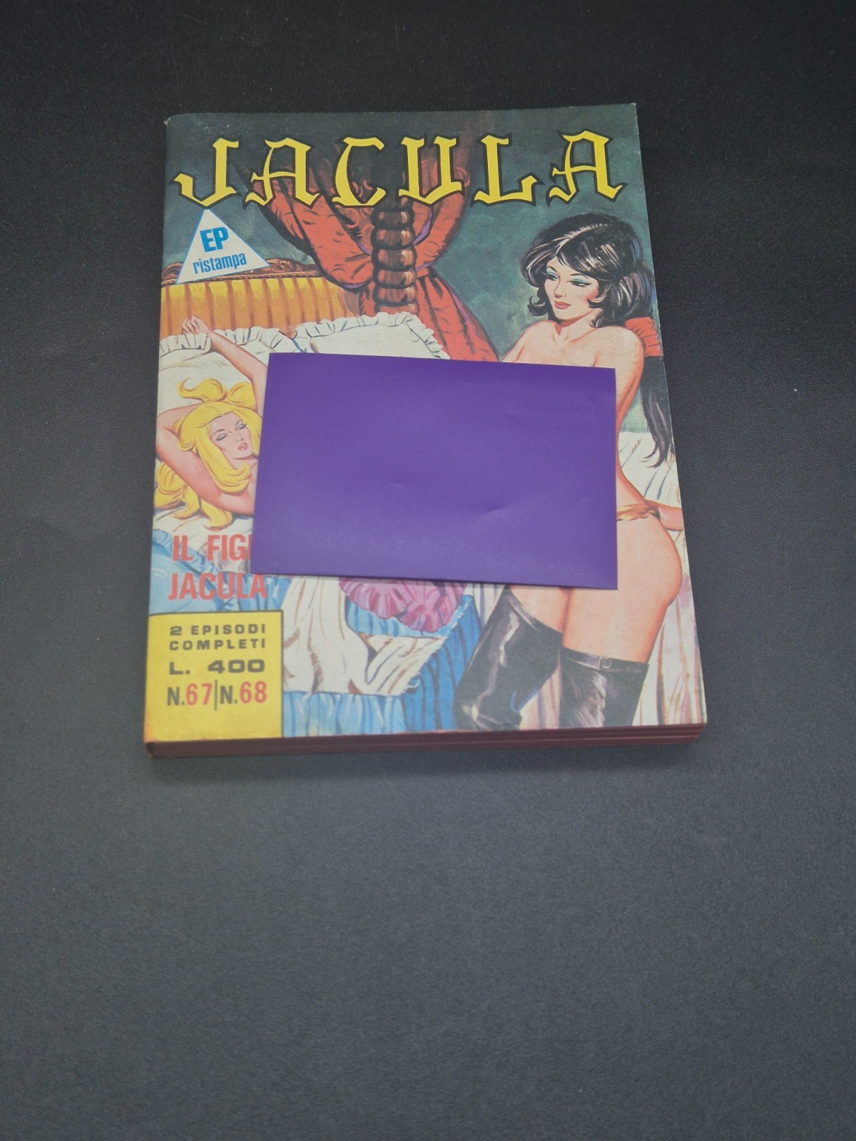 FUMETTO  JACULA COLLEZIONE N 34 EDIPERIODICI   BUONO  OTTIMO RESA 