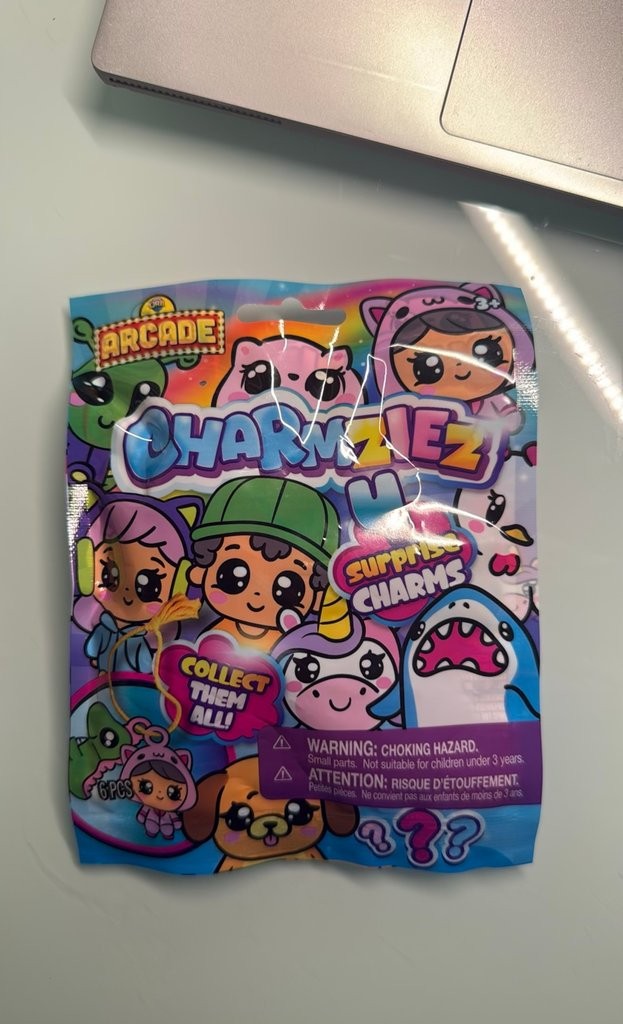 ORB Charmzies Arcade Sorpresa Charms Borsa Cieca Confezione da 6 Pezzi