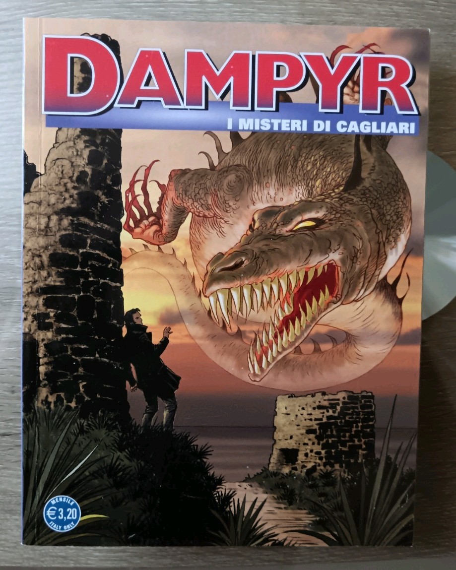 FUMETTO DAMPYR 193 I MISTERI DI CAGLIARI BONELLI 