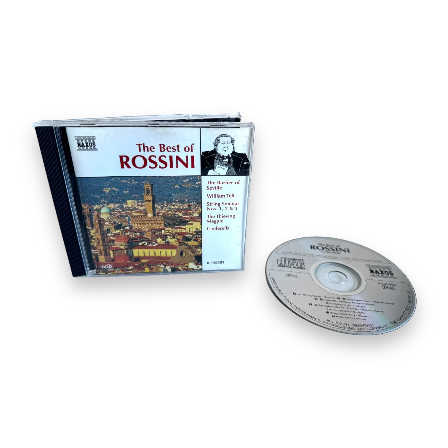 Rossini – The Best Of Rossini CD 1997 Naxos 8.556683 Classical Opera