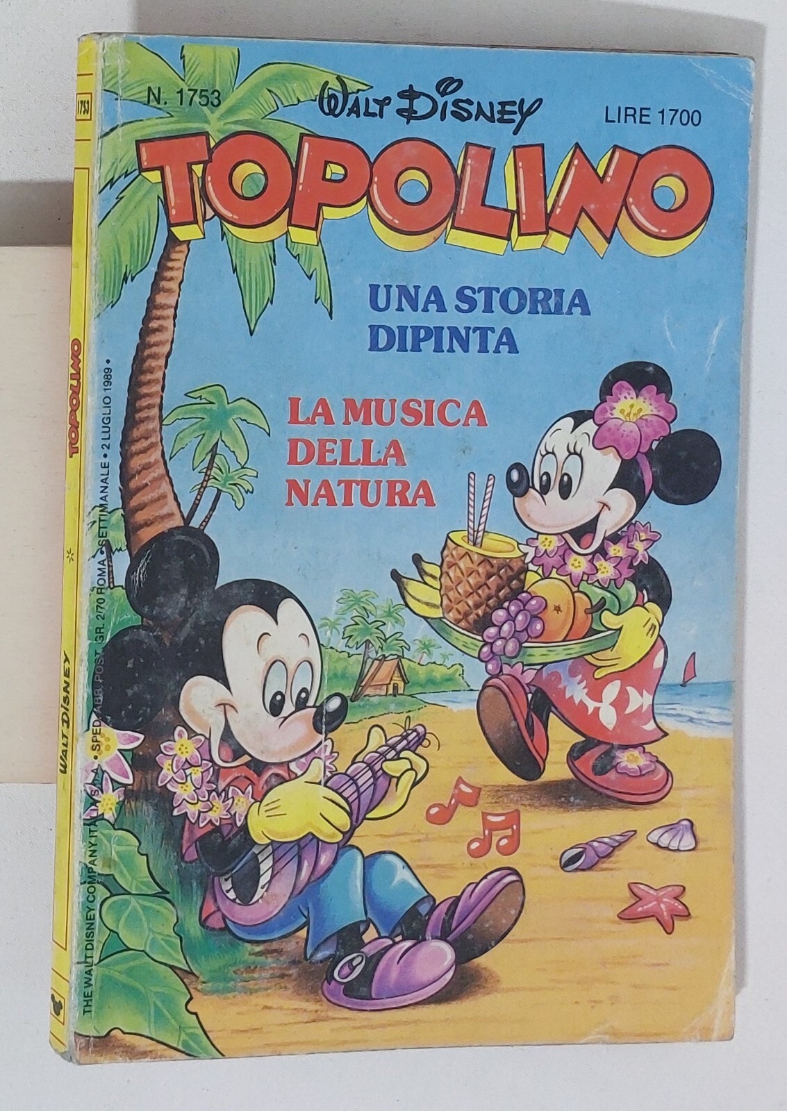 65149 TOPOLINO libretto n. 1753 - Disney 1989