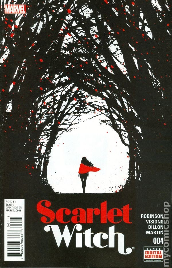 Scarlet Witch #4A Aja FN 2016 Immagine Stock