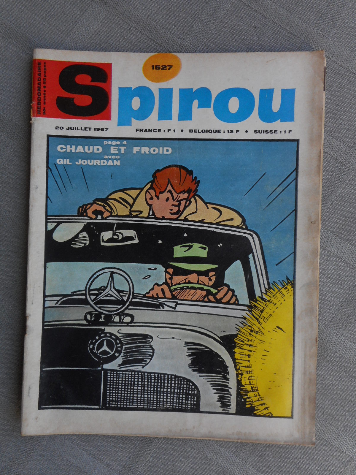 Hebdo Spirou N°1527 Stato Corretto Senza Più