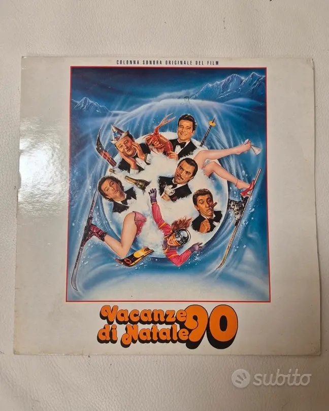 disco vinile vacanze di natale 90