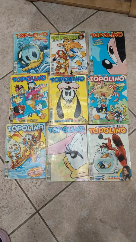 Lotto 9 Topolino anno 2006/2007