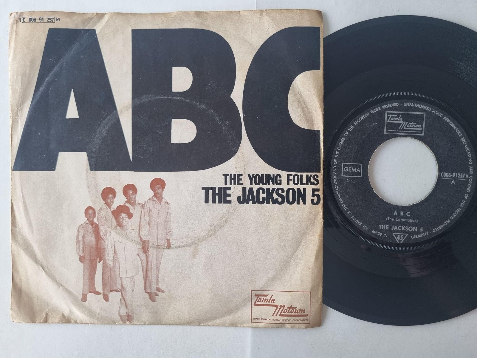 The Jackson 5/ Michael - ABC 7'' Vinyl Germany