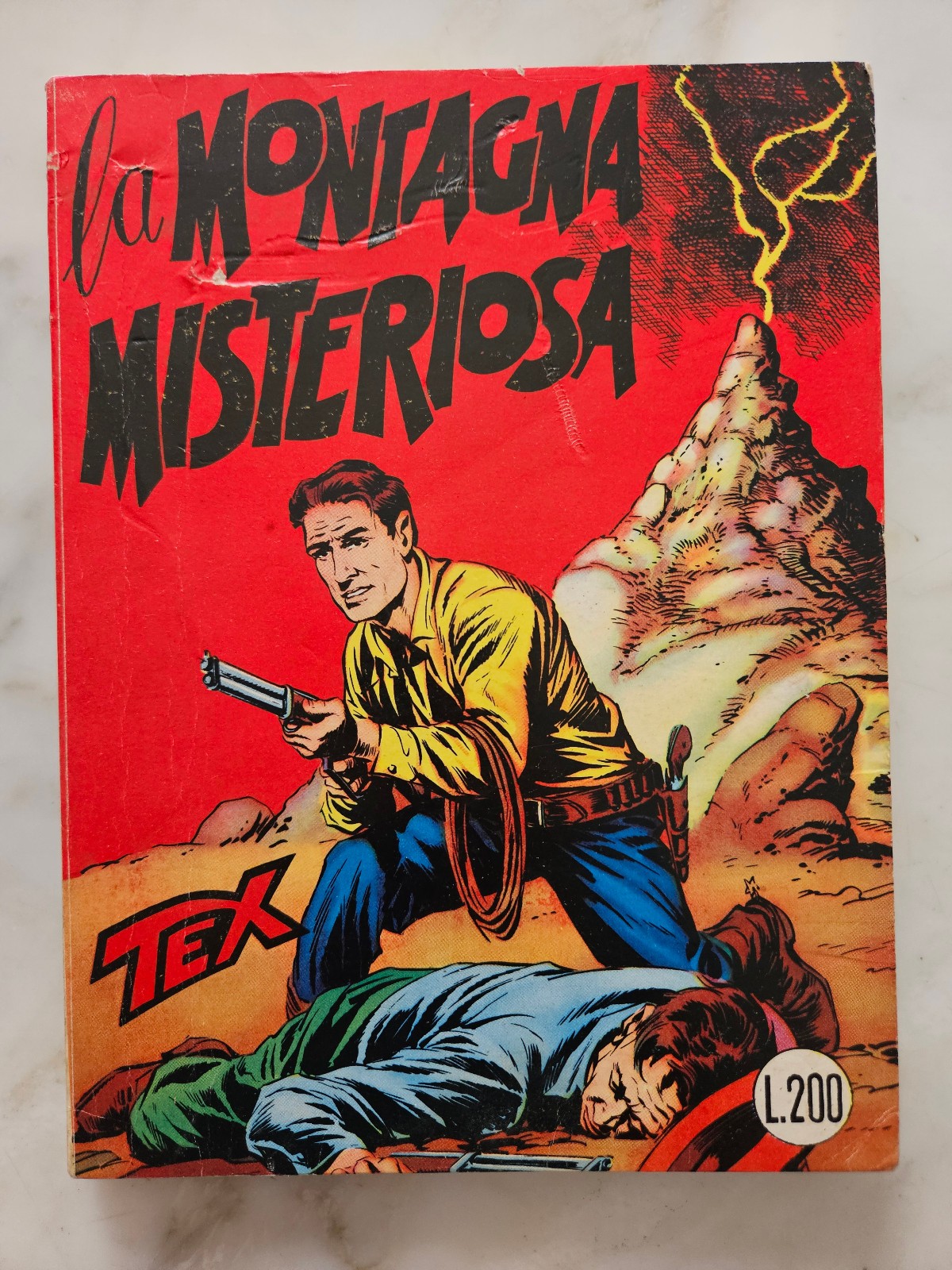 TEX GIGANTE L. 200  n.  15 - ed. Bonelli 1965 - edicola piccola - ottimo