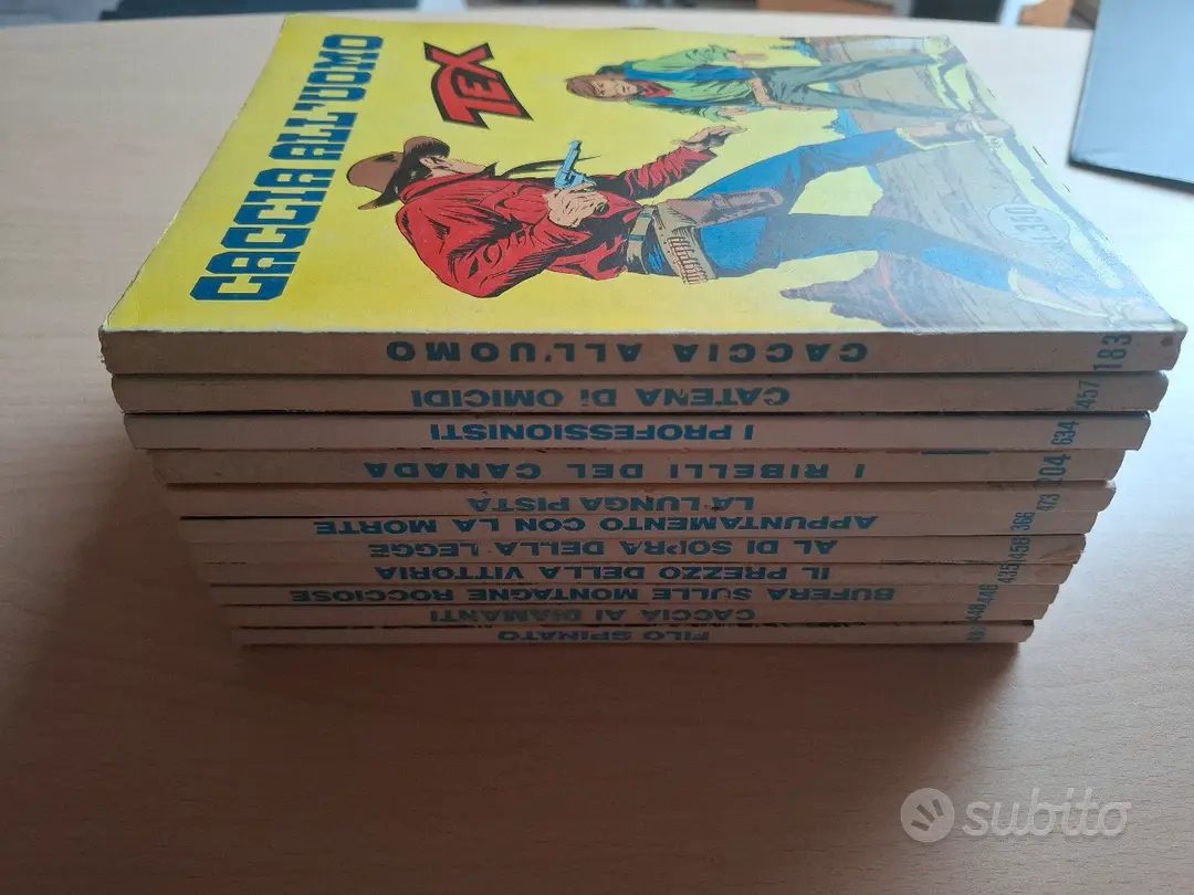 11 fumetti TEX