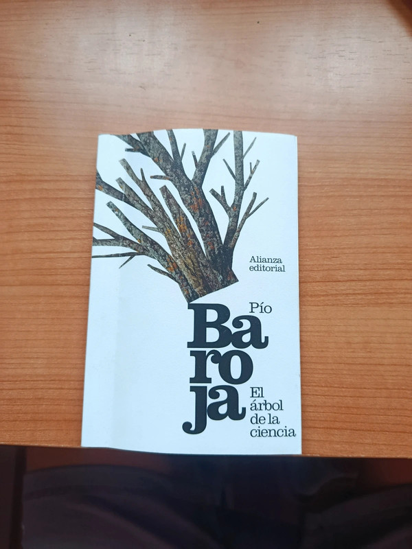 Libro de Pio Baroja "Árbol de la Ciencia"