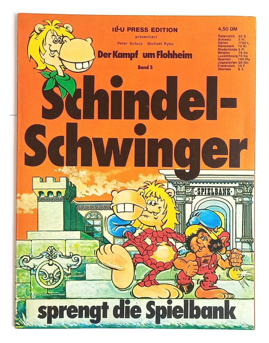 ILU Press Edition - Schindel-Schwinger Volume 5 - Fumetto - Vintage