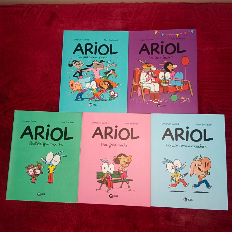 Lot de 5 Ariol 10/8/5/4/3