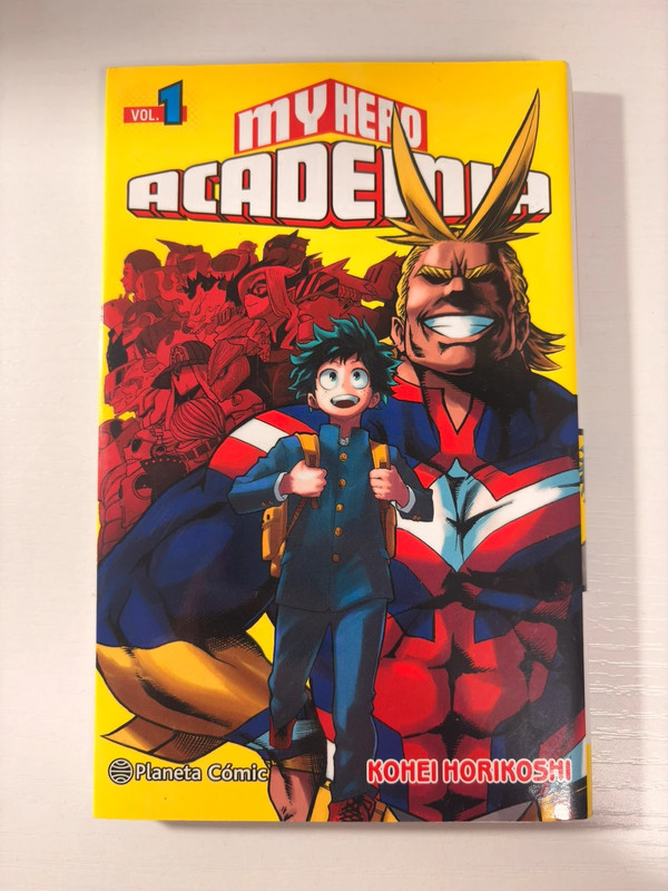 Manga My Hero academia (Tomo 1)