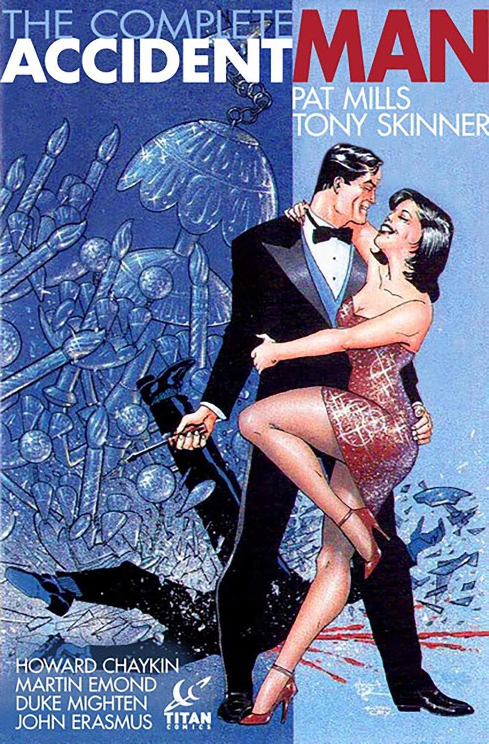 Accident Man di Pat Mills (inglese) libro con copertina rigida