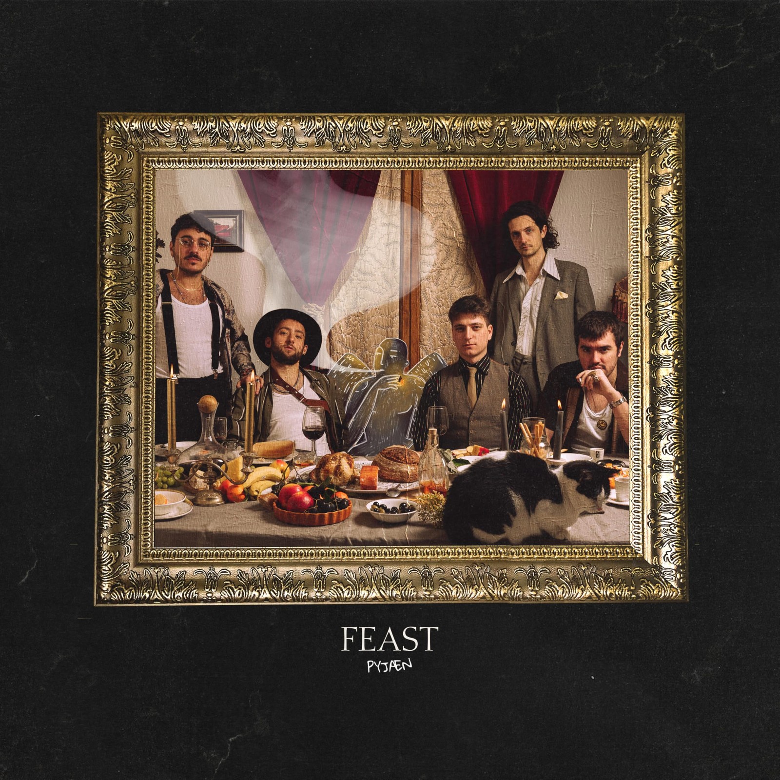 Pyjaen Feast LP Vinile DM009 NEW 12" 33 RPM Deepmatter