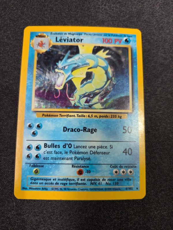 Carte Pokemon Leviator