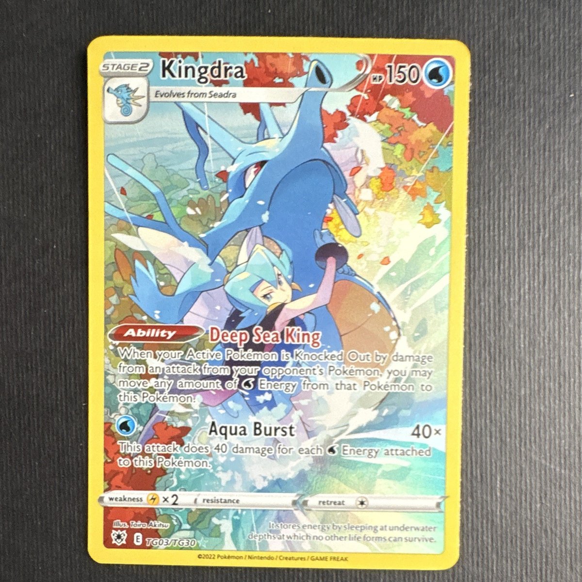 Kingdra TG03/TG30 Astral Radiance Trainer Gallery (NM) — ENGLISH