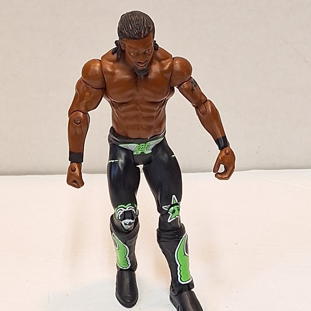 Figurina WWE KOFE Kingston Mattel Wrestling 2012 