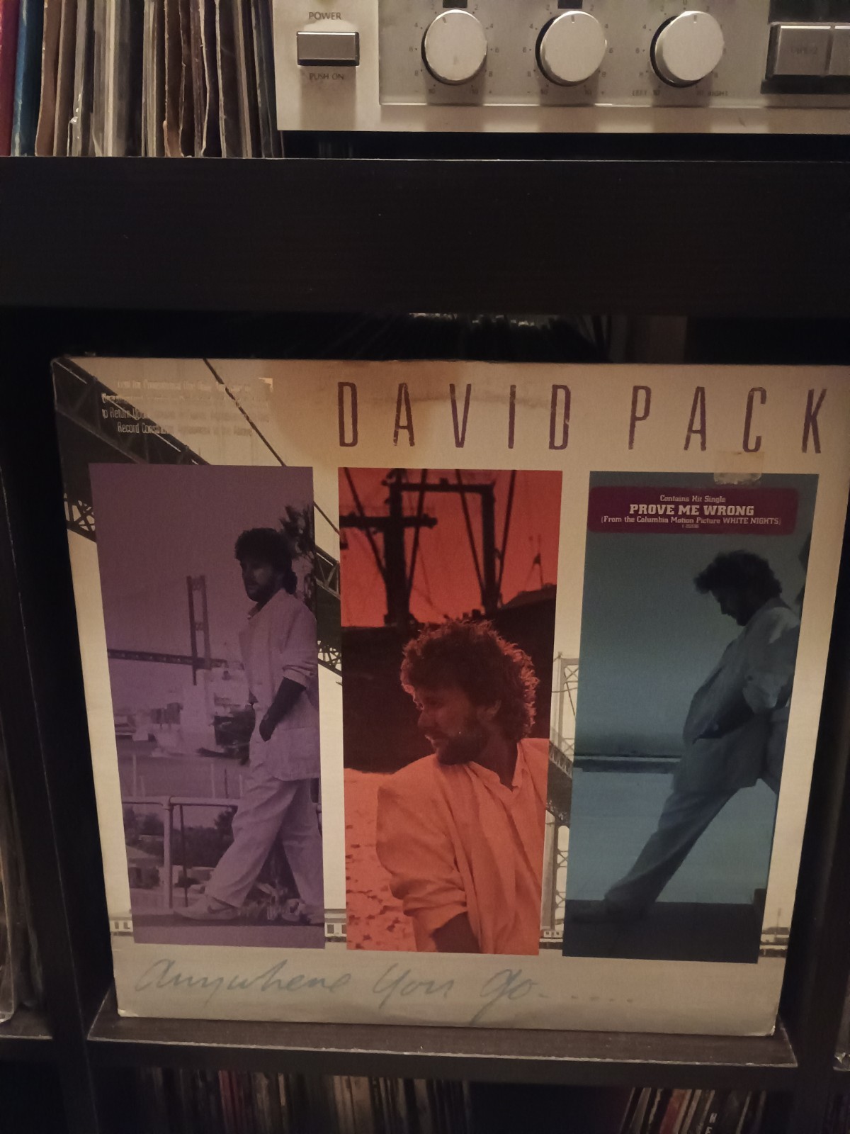David Pack - Anywhere You Go  VG+ Promo Vinyl