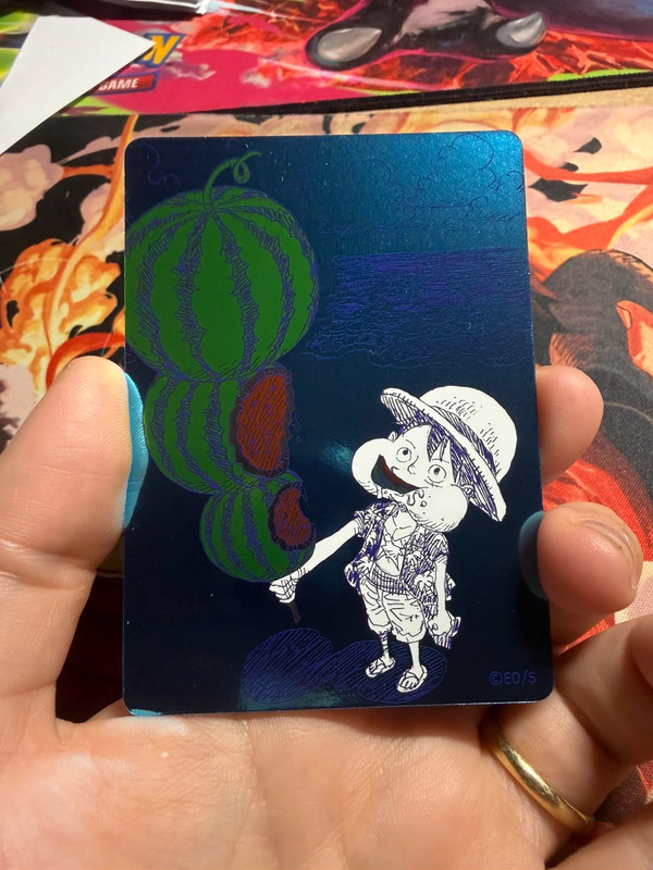 Luffy watermelon metakira pastèque natsucomi