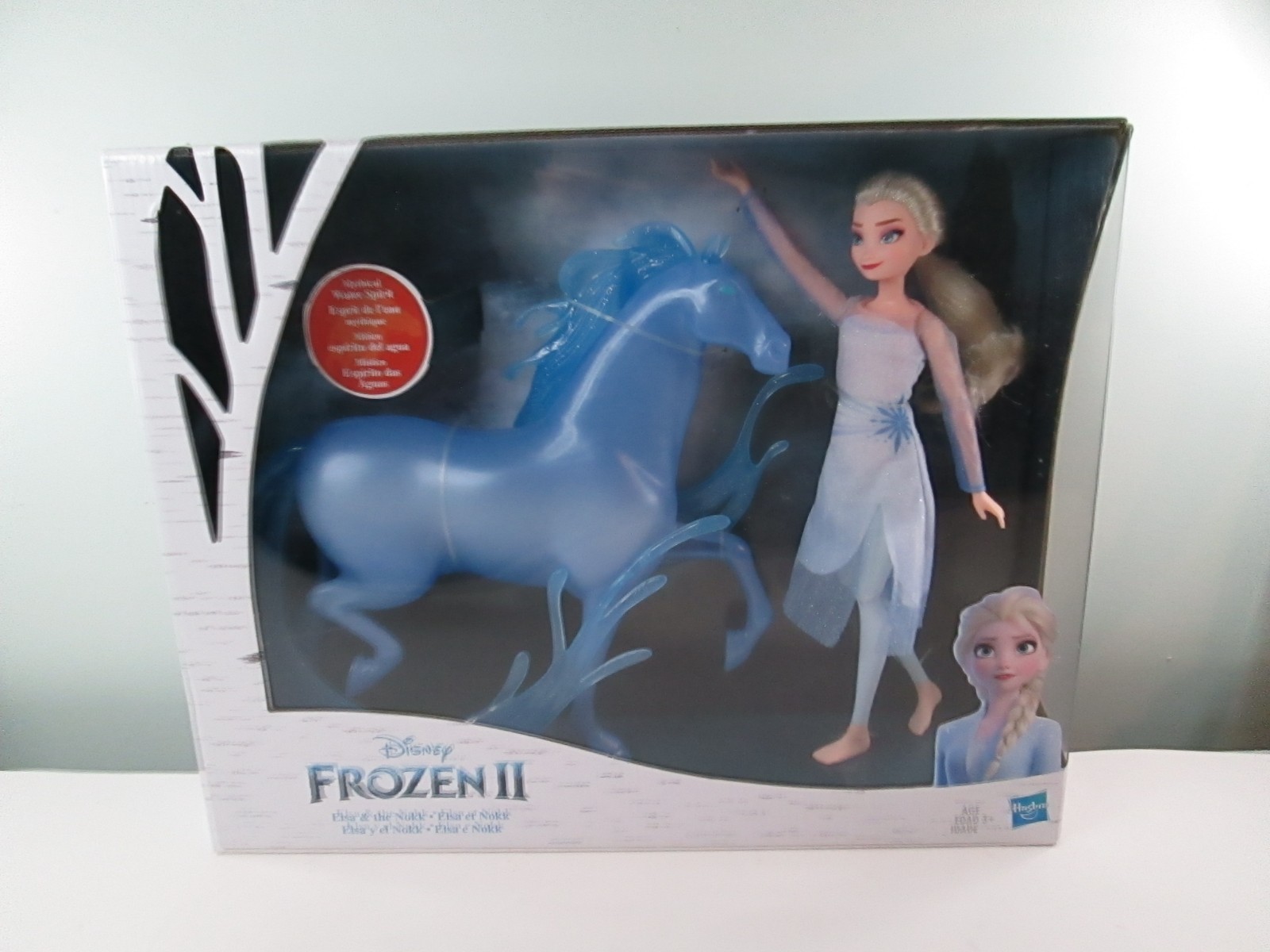Disney Frozen 2 Elsa Doll & The Nokk Horse Figure Playset by Hasbro,  New