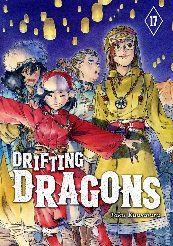 Drifting Dragons GN Manga #17-1ST NM 2026 Immagine Stock