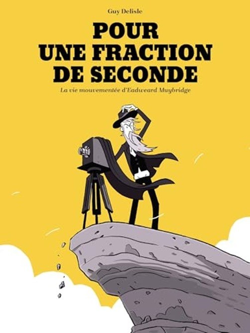 Pour Une Fraction De Seconde di Guy Delisle 2024 copertina rigida