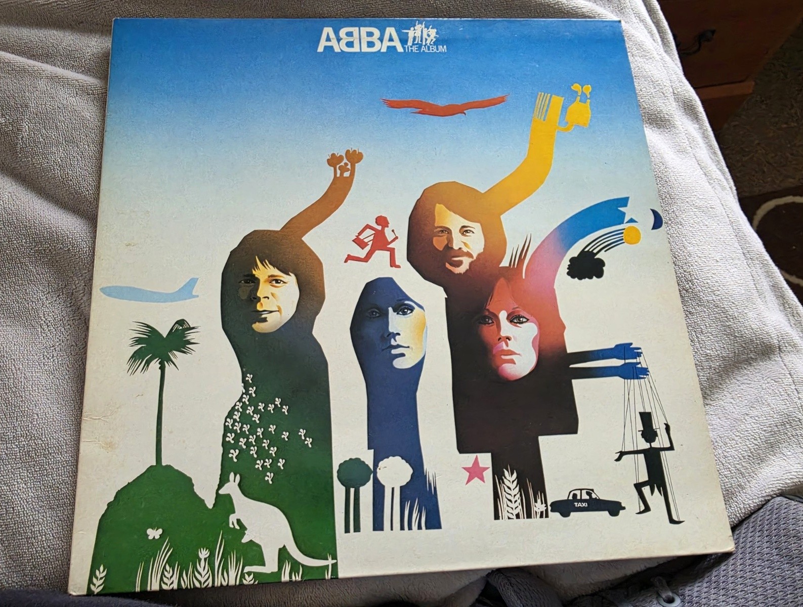 ABBA The Album Epic EPC 10043 12" Black Vinyl LP Record 1978