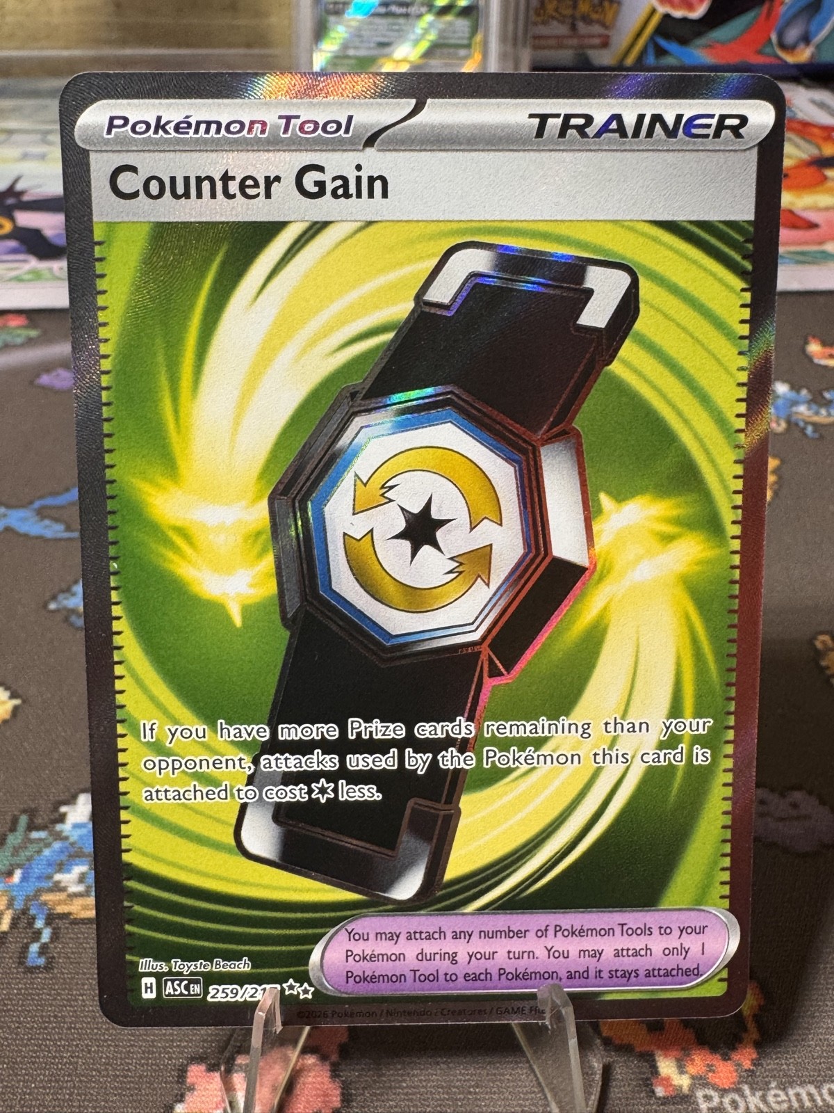 Counter Gain 259/217 Me: Ascended Heroes Holo