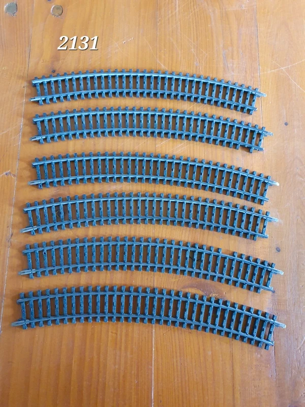 6 rails courbes Märklin 2131