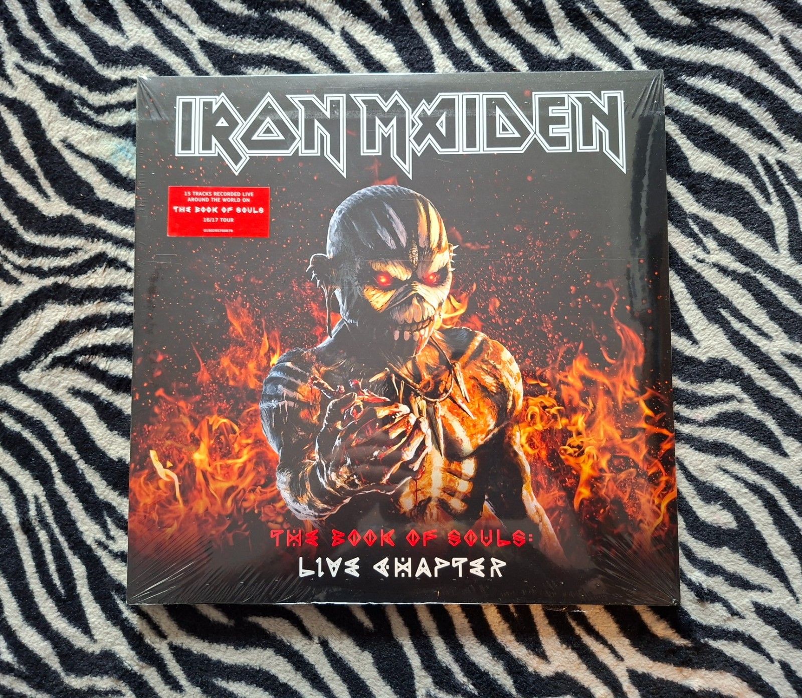 Iron Maiden - The Book of Souls Live Chap (Treble) (NEW/SEALED) (HEAVY METAL) LP