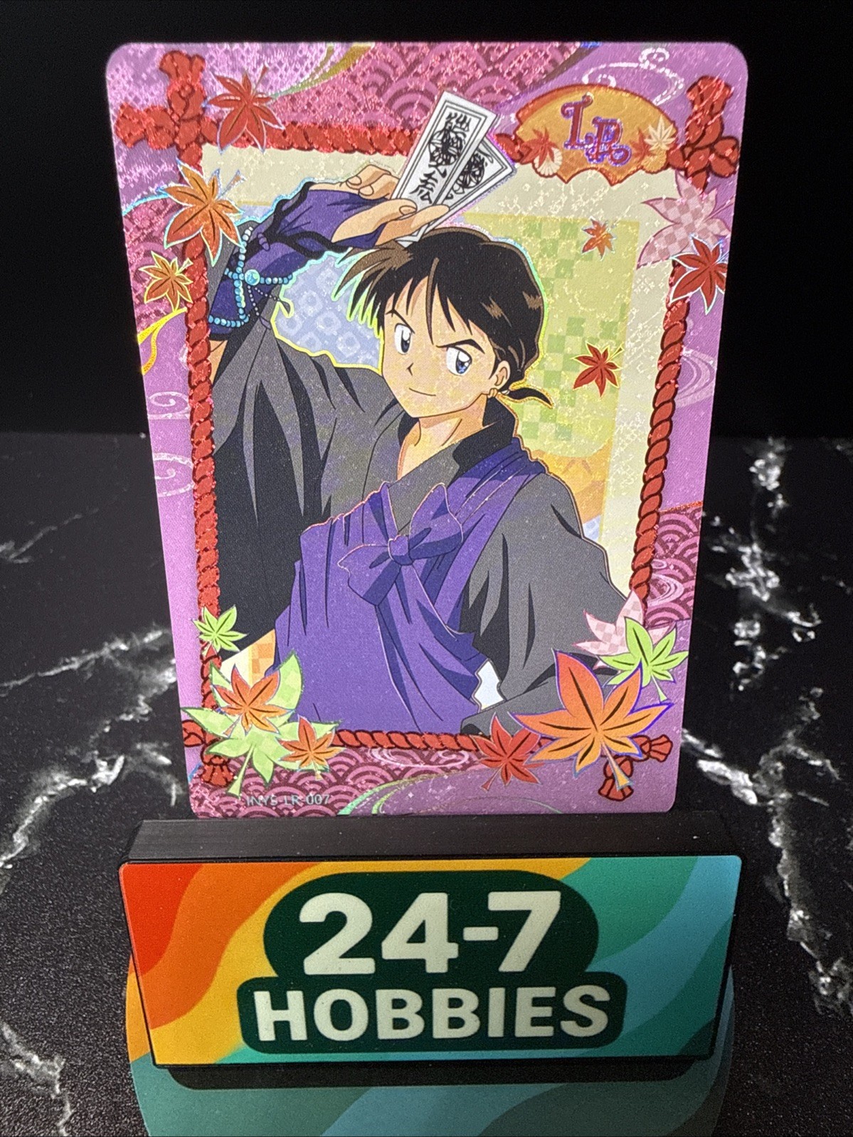 2025 Kayou - Inuyasha - Carta rara leggendaria - Miroku - LR-007